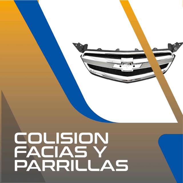 colision facias y parrillas